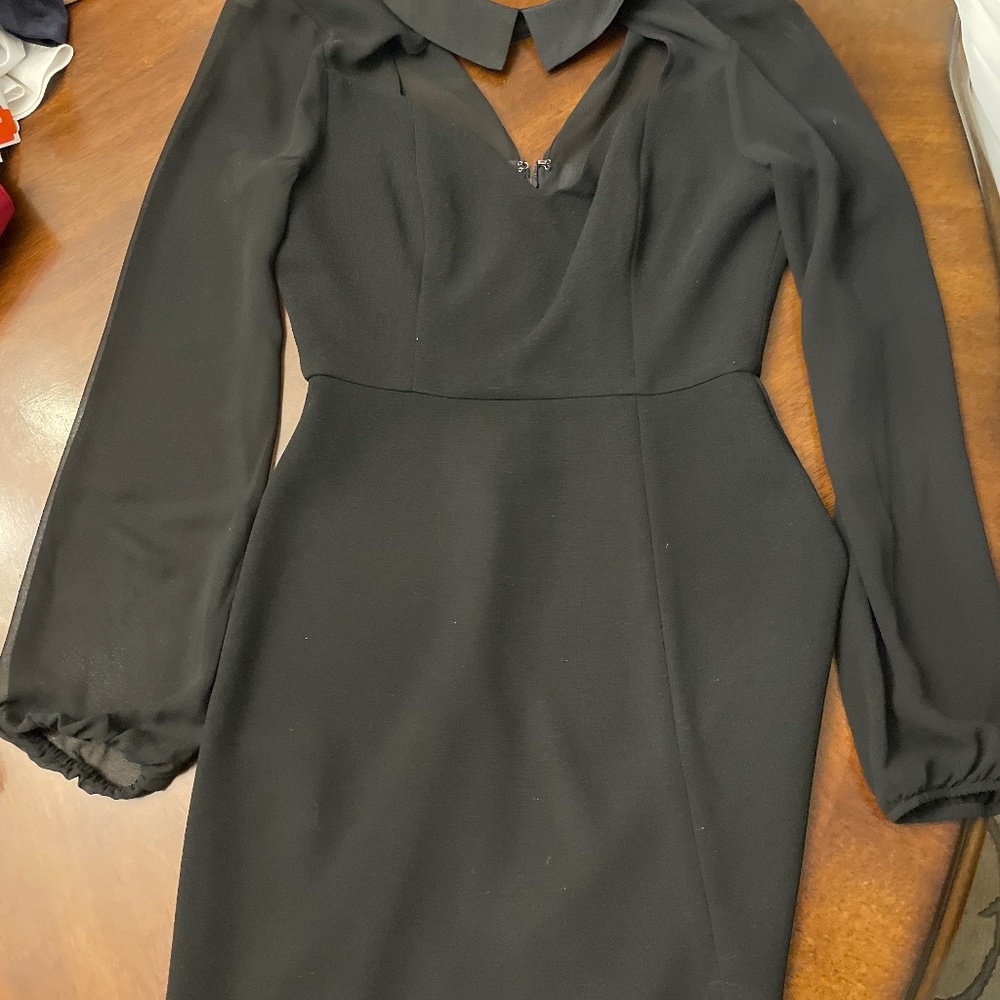 BCBGeneration Black dress with slit